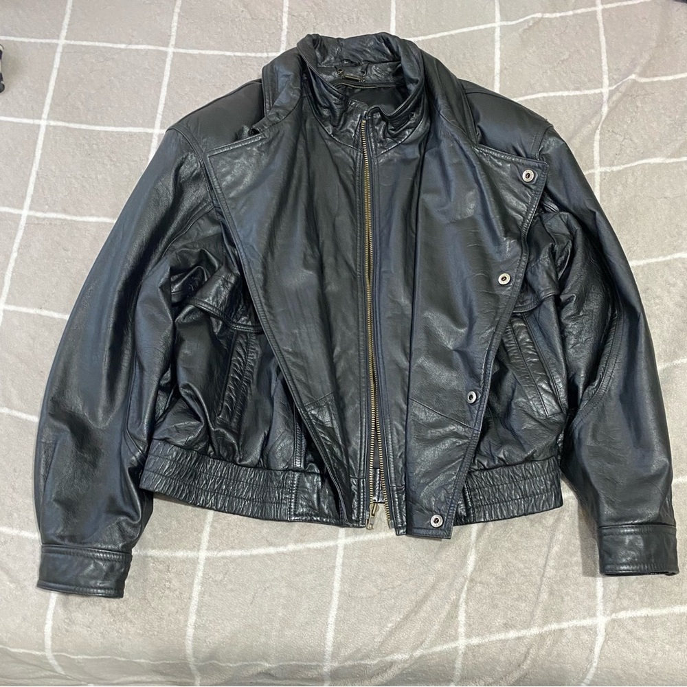 Vintage Large Alamo leather jacket
